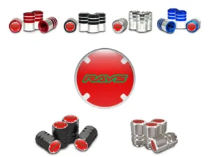 Rays Tire Valve Caps Bicycle Luxury Style